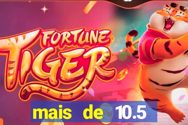 mais de 10.5 escanteios o que significa